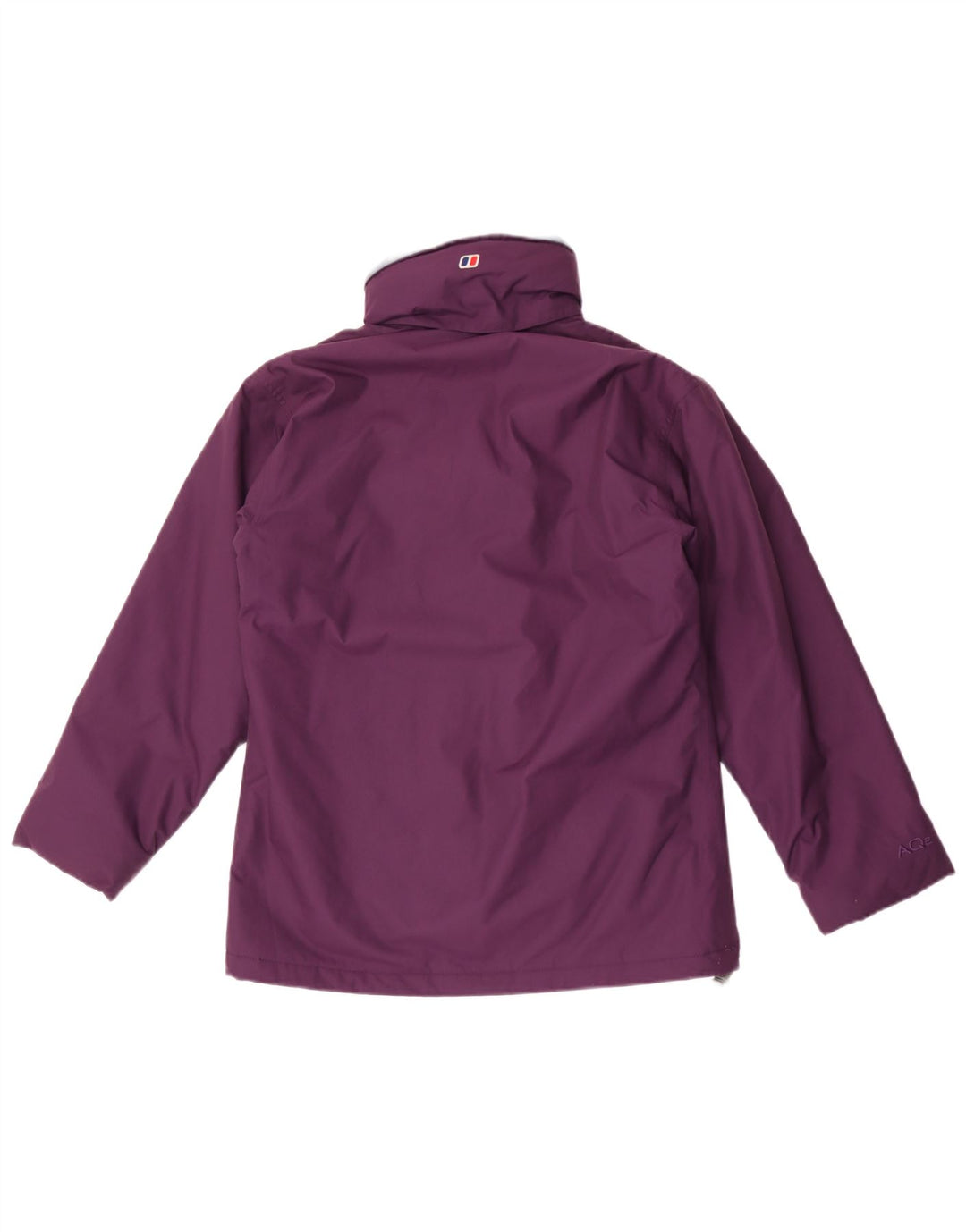 Berghaus Womens Hooded Oversized Windbreaker Jacket UK 10 Small Purple