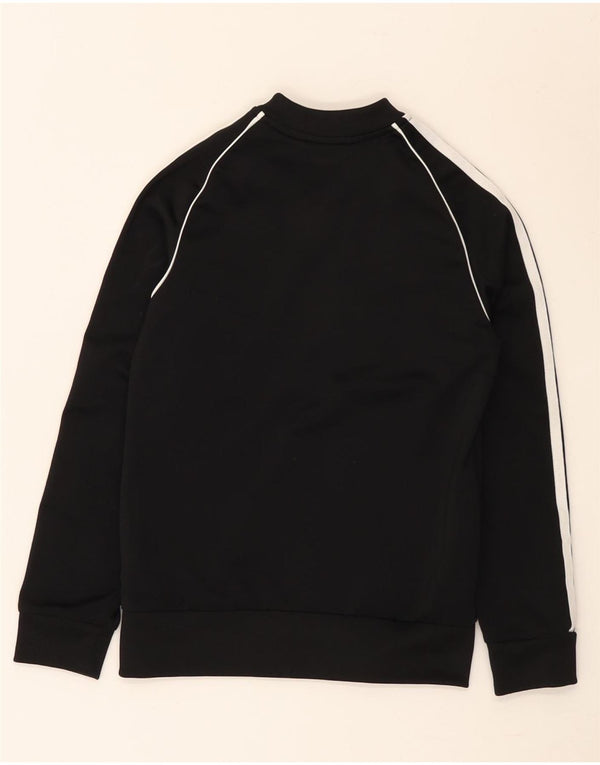 Casaco de treino Adidas Boys 8-9 anos preto poliéster