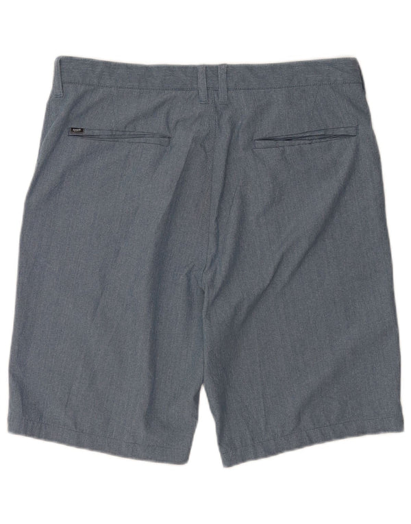 Billabong Mens Chino Shorts W32 Medium Blue Polyester