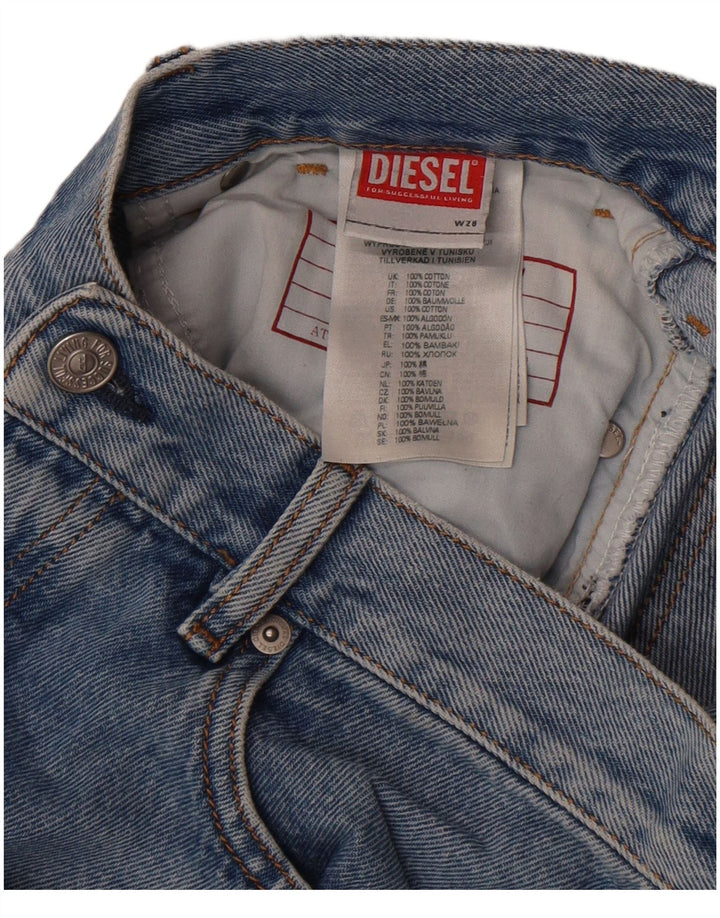 Diesel Mens Slim Jeans W28 L32 Blue Cotton
