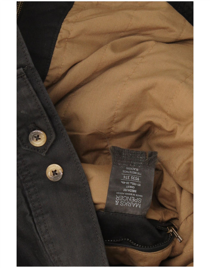 Giubbotto bomber da uomo Marks & Spencer UK 38 medio nero