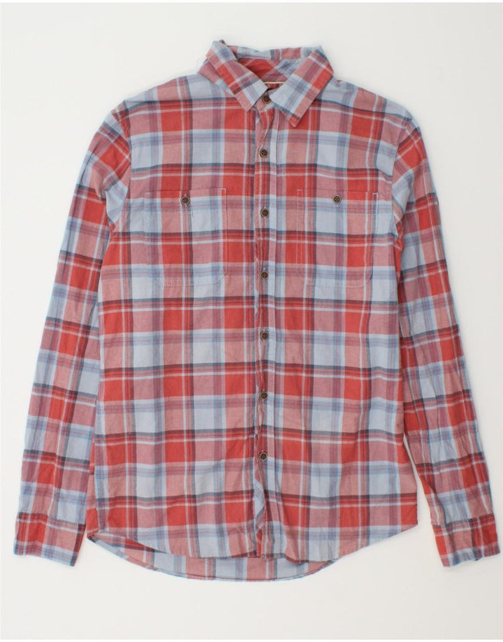 LEE Mens Regular Fit Shirt Small Red Check Cotton Vintage Lee and Second-Hand Lee from Messina Hembry 