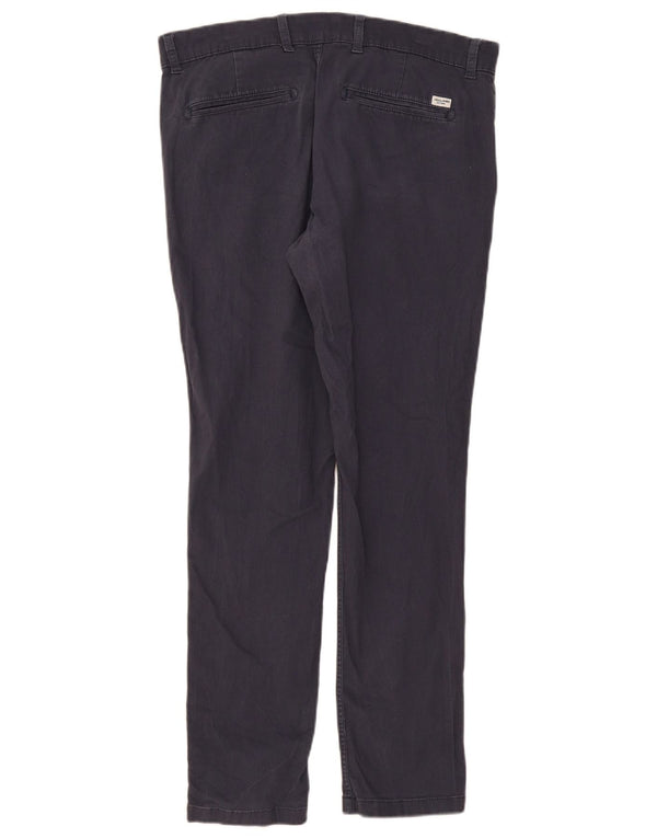Calça Chino Masculina Slim Jack & Jones W34 L29 Algodão Azul Marinho