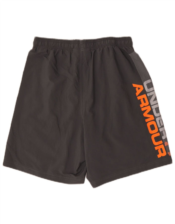 Pantaloncini sportivi Under Armour da uomo Heat Gear Graphic Grigio medio