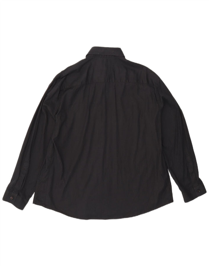 ARMANI JEANS Mens Shirt 2XL Black