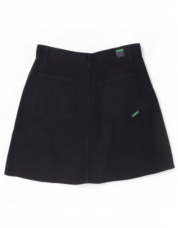 Minigonna Benetton da donna blu Family IT 42 media W26 cotone blu scuro