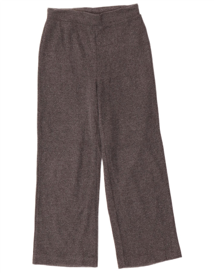 Zara Womens Tracksuit Trousers UK 8 Small  Grey Polyester