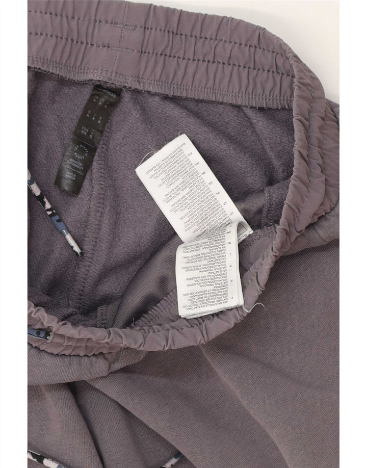 Pantaloni da jogging Adidas Graphic Cargo da uomo in cotone grigio medio