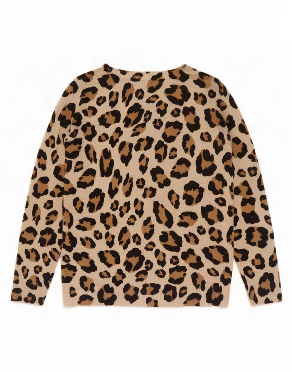 Maglione maglione con scollo a barca da donna Marks & Spencer UK 10 piccolo Beige