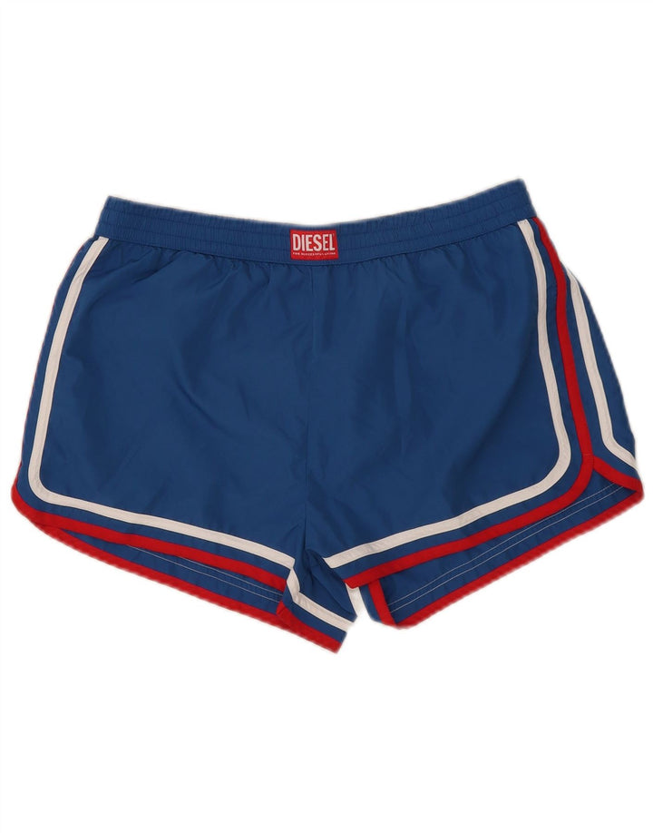 Diesel drenge sportsshorts 15-16 år blå stribet polyester