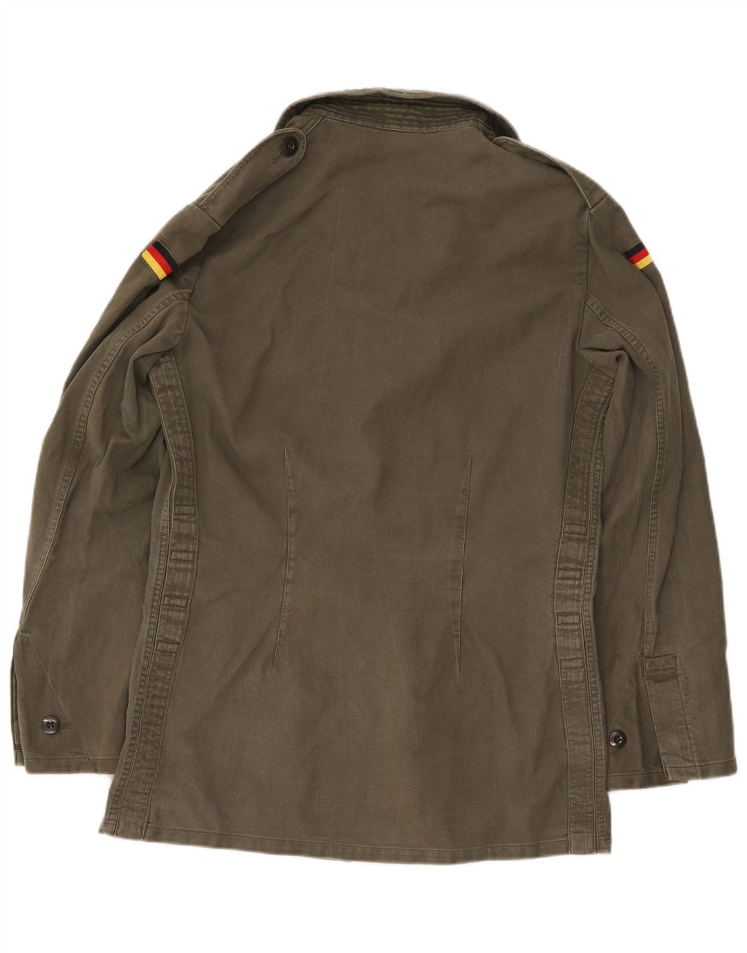 Vintage Herre Military Jacket UK 36 Small Khaki