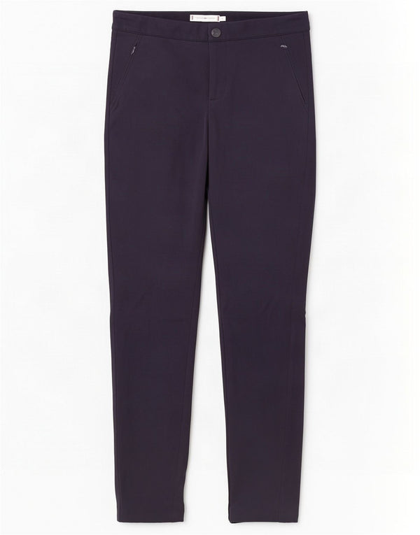 Tommy Hilfiger Γυναικείο Χαμηλόμεσο Παντελόνι Chino US 6 Medium W26 L28 Navy Blu