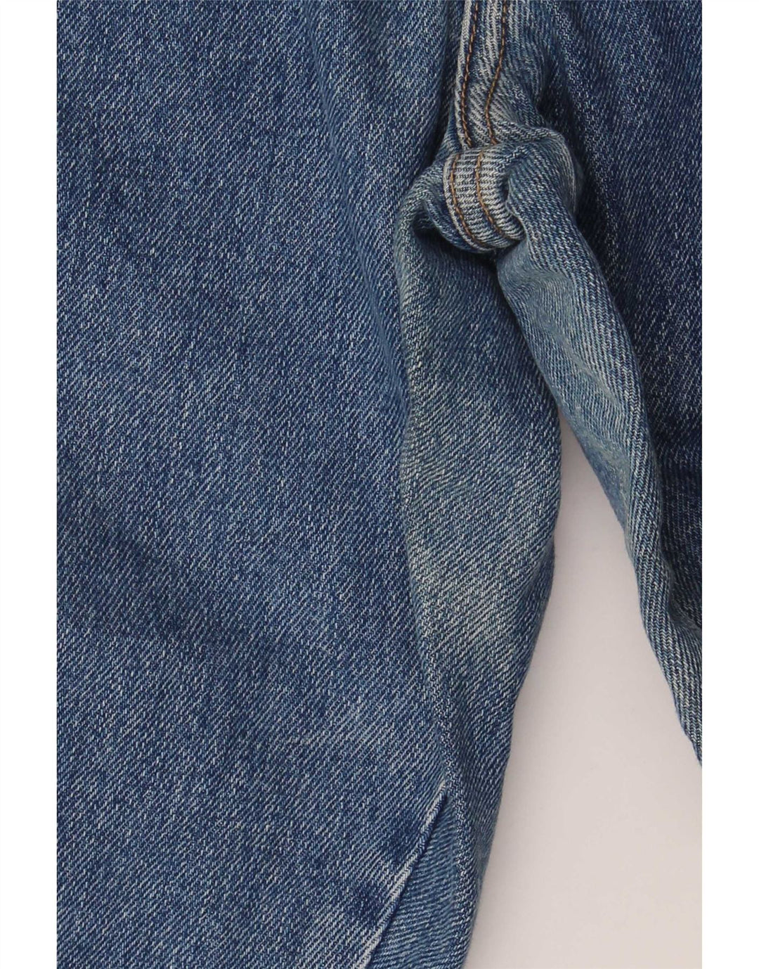 Wrangler Mens Regular Fit Straight Jeans W38 L30 Blue Cotton