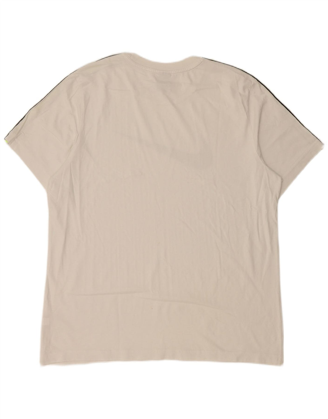 Nike Mens Graphic T-Shirt Top XL White Colourblock