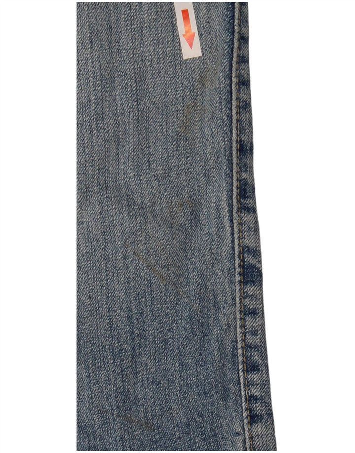 Levi's Mens 520 Tapered Jeans W32 L32 Blue Cotton