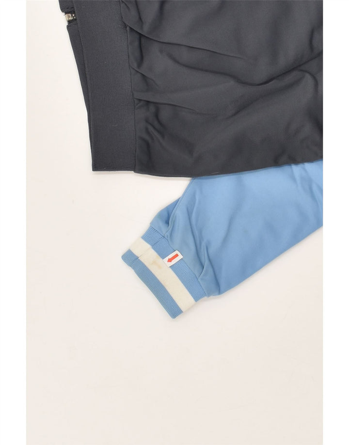 CHAMPION Boys Tracksuit Top Jacket 7-8 Years Blue Colourblock Polyester | Vintage Champion | Thrift | Second-Hand Champion | Used Clothing | Messina Hembry 