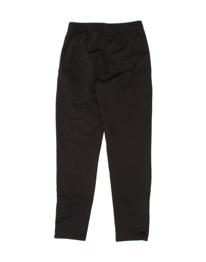LOTTO Boys Tracksuit Trousers Joggers 11-12 Years Large Black Polyester Vintage Lotto and Second-Hand Lotto from Messina Hembry 