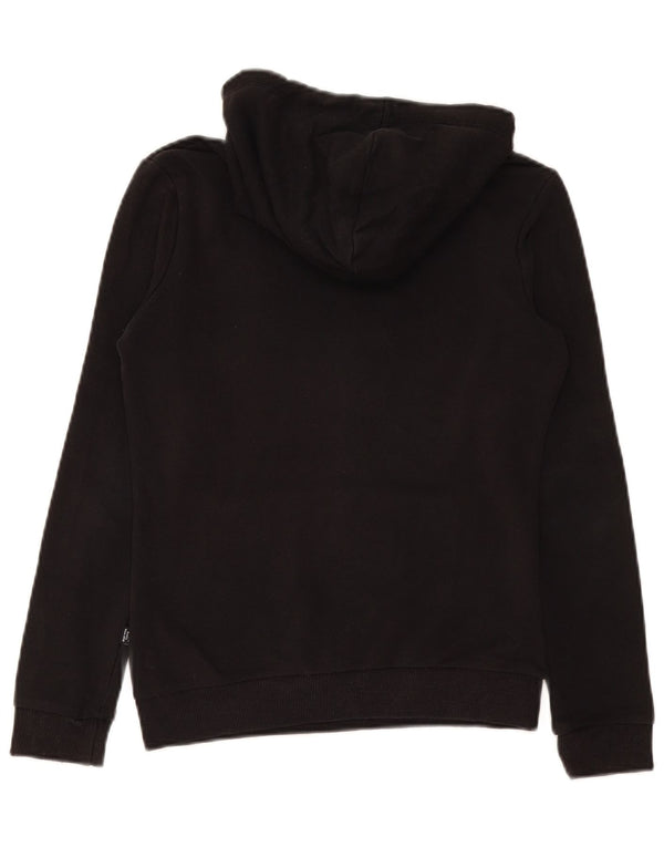 Felpa con cappuccio da donna Puma UK 6 XS cotone nero