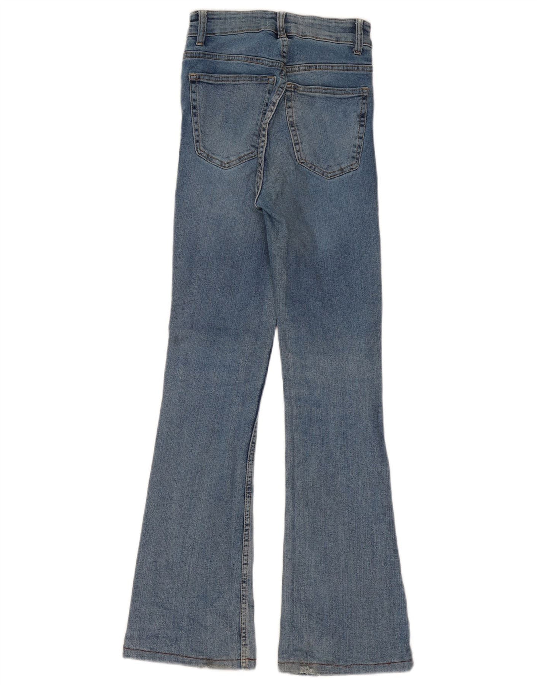 Zara Damen Schlagjeans EU 34 2XS W24 L31 Blau