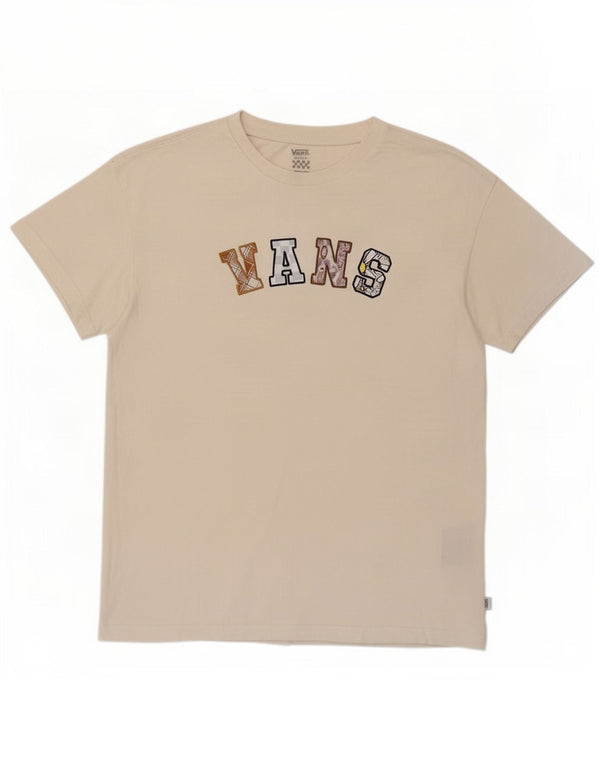 Vans Herre grafisk T-shirt Top Lille hvid bomuld