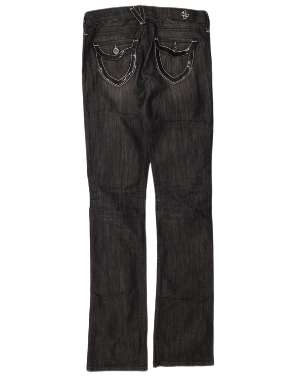 Guess Γυναικείο Bootcut Slim Jeans W26 L33 Γκρι βαμβακερό