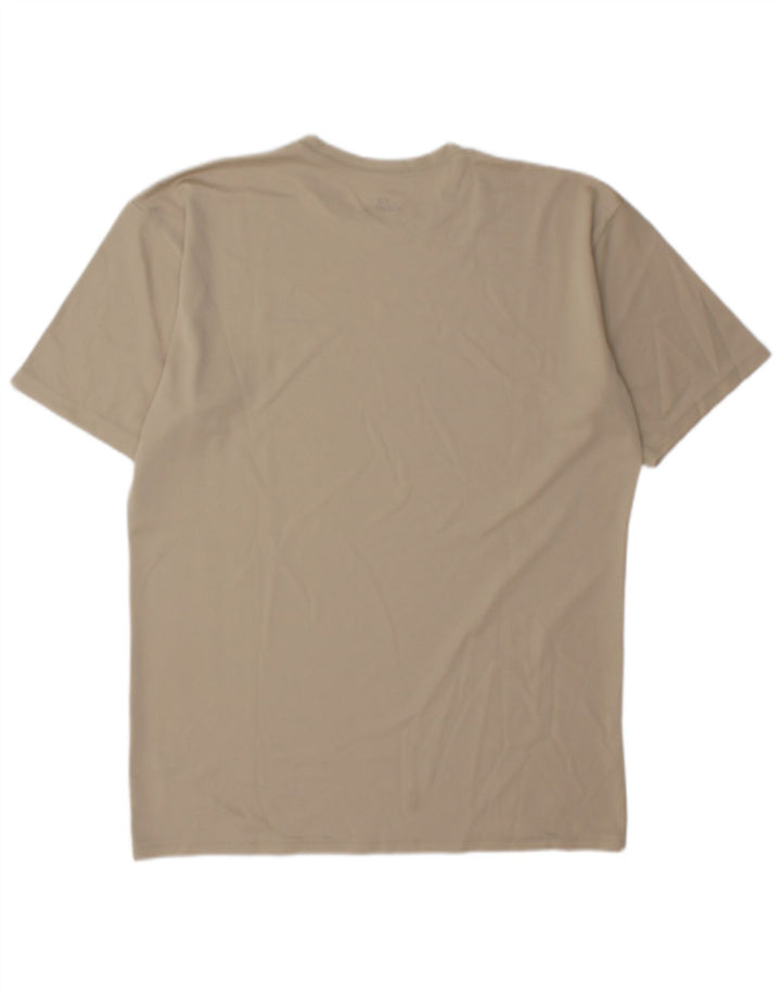 Under Armour Herre T-Shirt Top XL Beige Polyester