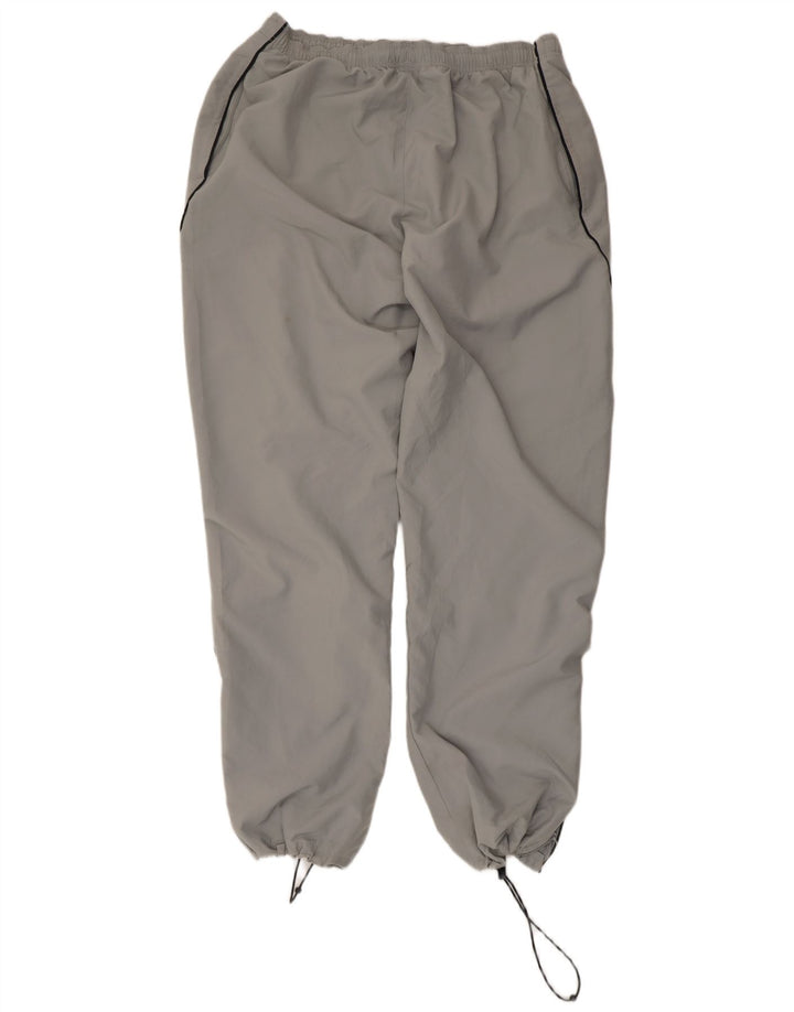 Reebok Mens Tracksuit Trousers Joggers Large Grey Polyester