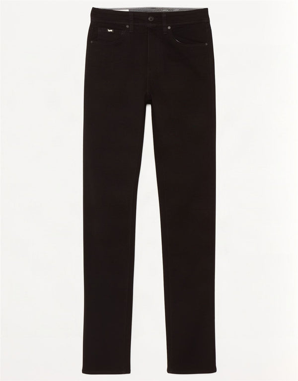 Vaqueros pitillo para hombre Gas W30 L34 Algodón negro