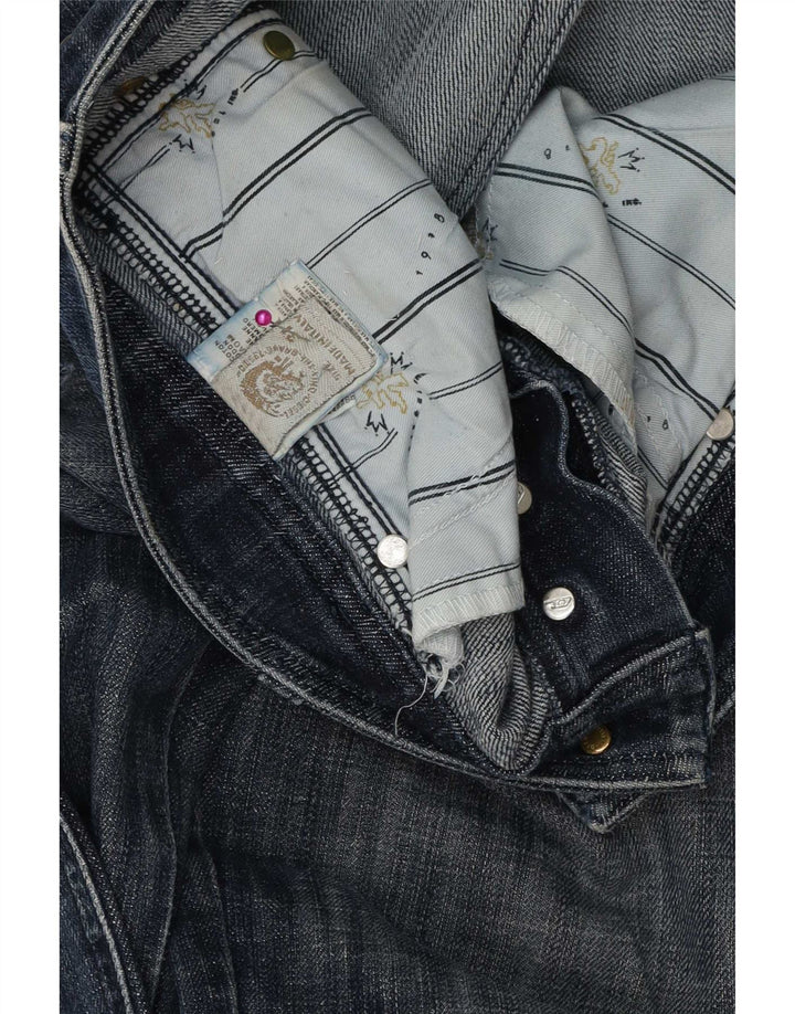 Diesel Womens Distressed Slim Jeans W31 L33 Blue Cotton