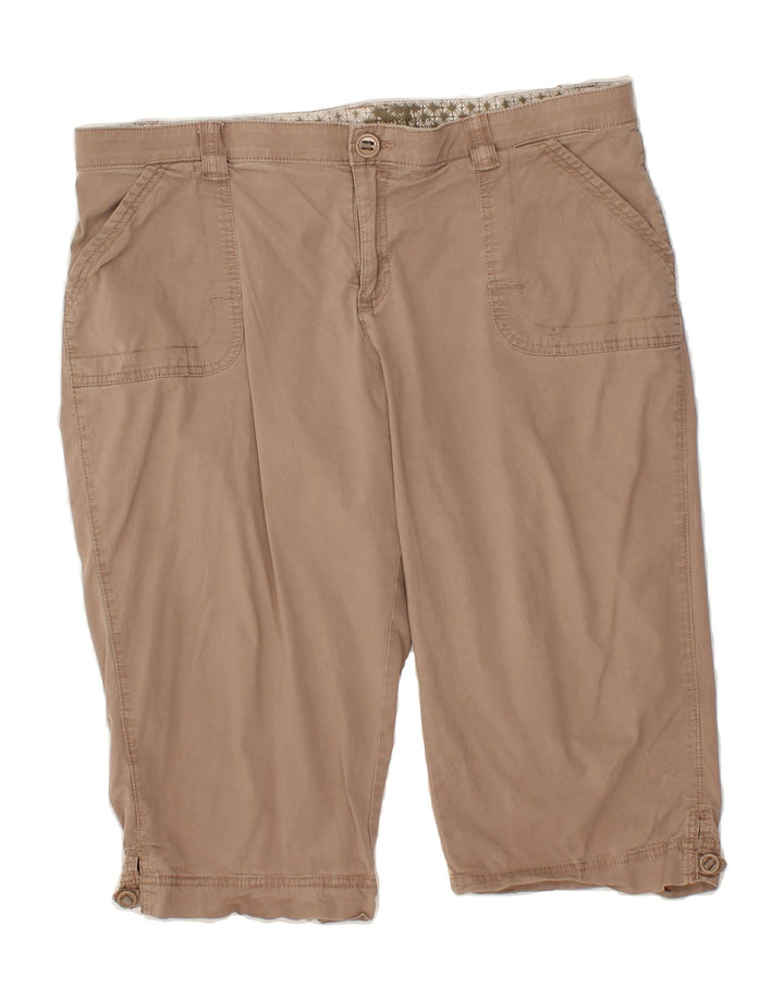 LEE Womens Chino Shorts US 18 2XL W38 Beige Cotton Vintage Lee and Second-Hand Lee from Messina Hembry 
