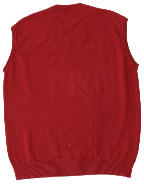 Paul Smith Mens Vest Tank Top Medium Red