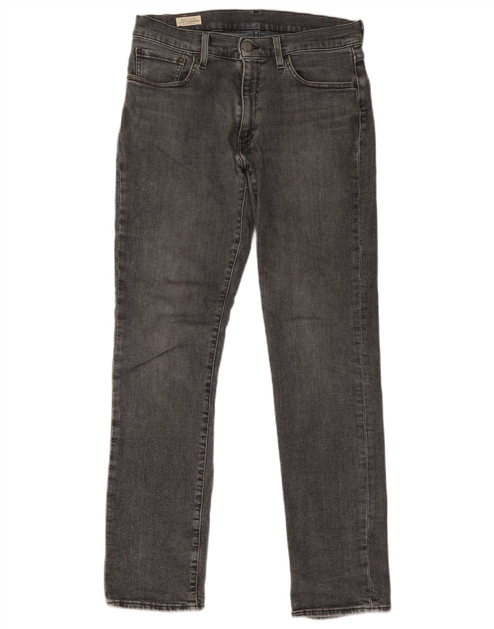 Levi's Mens 511 Slim Jeans W31 L32 Grey Cotton