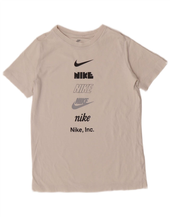 Nike Boys Grafisk T-Shirt Top 12-13 år Stor Hvid