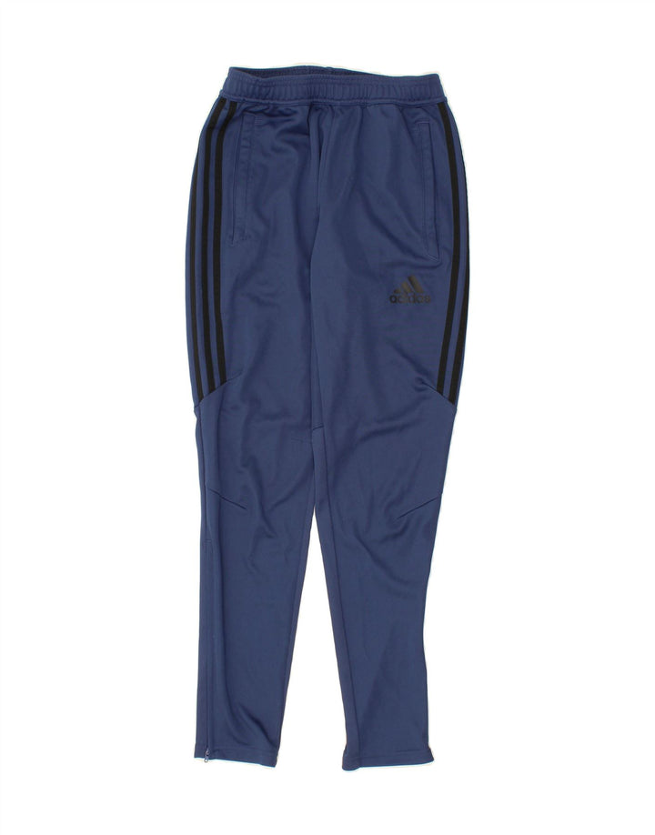 ADIDAS Womens Climacool Tracksuit Trousers UK 10 Small  Navy Blue Vintage Adidas and Second-Hand Adidas from Messina Hembry 