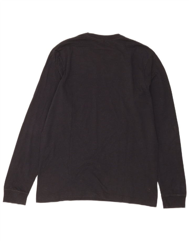 Nike Mens Top Long Sleeve Small Black