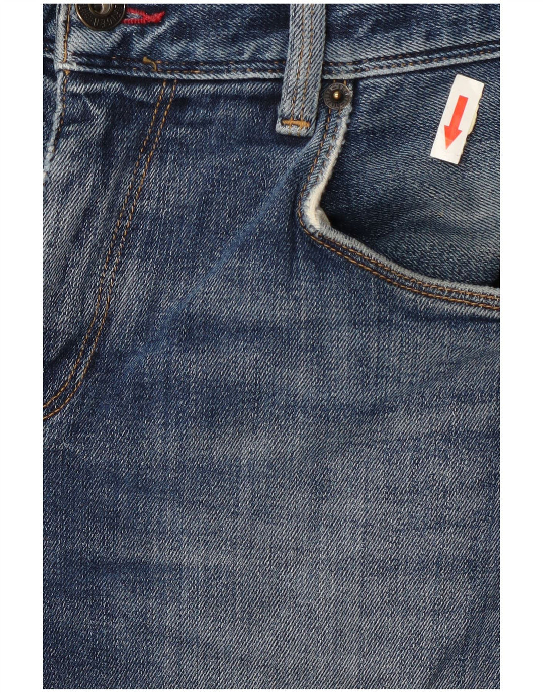 Tommy Hilfiger Mens Slim Jeans W36 L30 Blue Cotton
