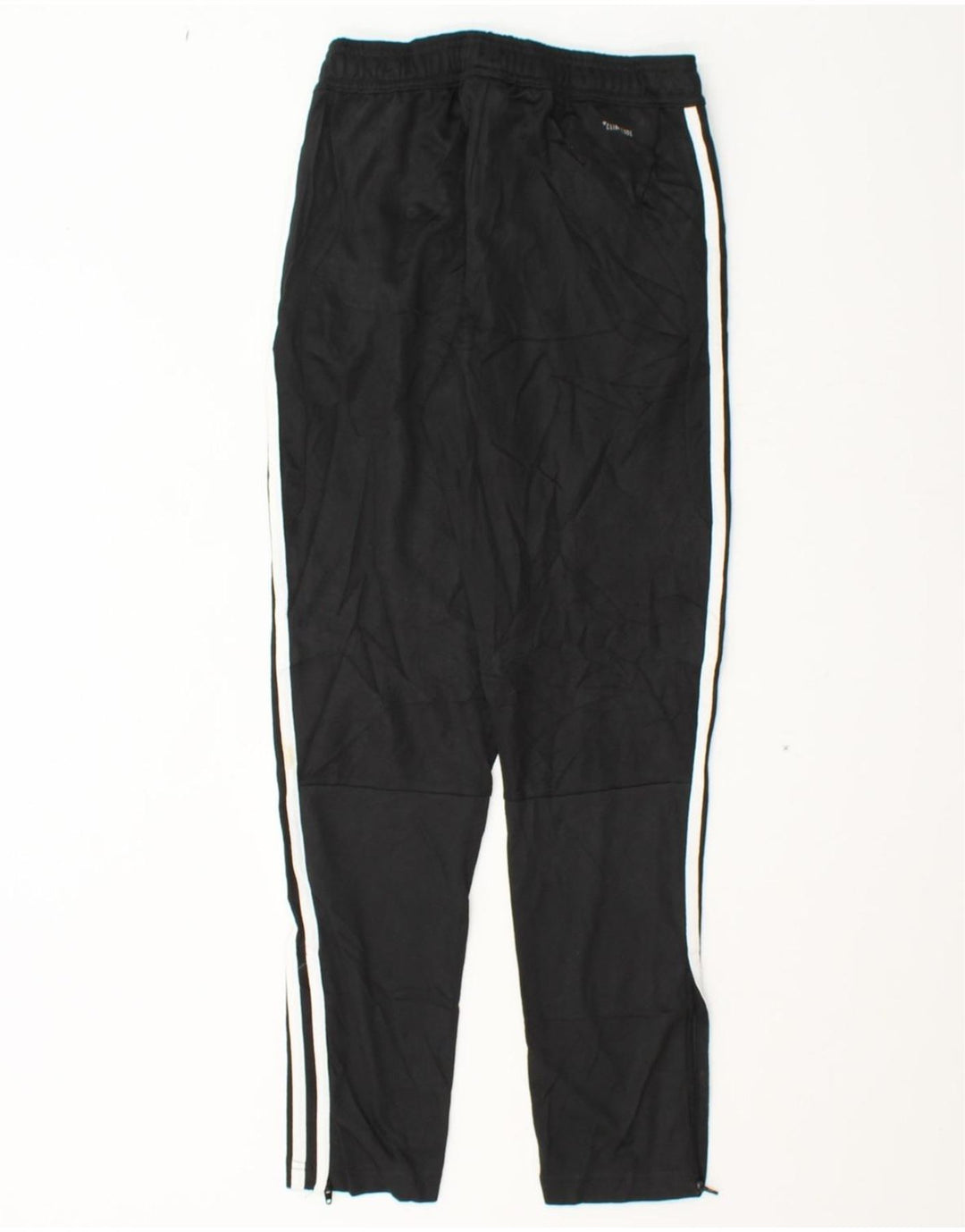 ADIDAS Boys Climacool Tracksuit Trousers 11-12 Years  Black Polyester Vintage Adidas and Second-Hand Adidas from Messina Hembry 