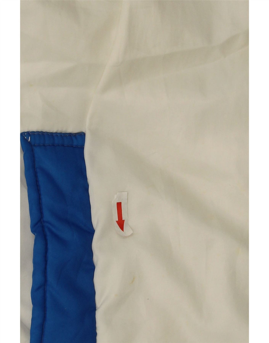 veste rembourrée vintage pour homme UK 42 XL Blue Colourblock