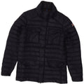 INVICTA Mens Padded Jacket UK 42 XL Navy Blue Polyamide