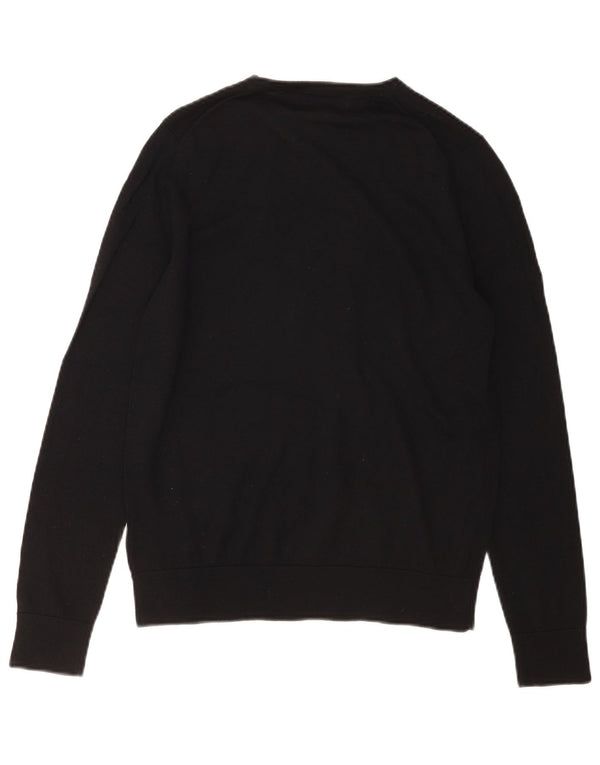 Marks & Spencer Pull à col rond pour femme UK 12 Noir moyen