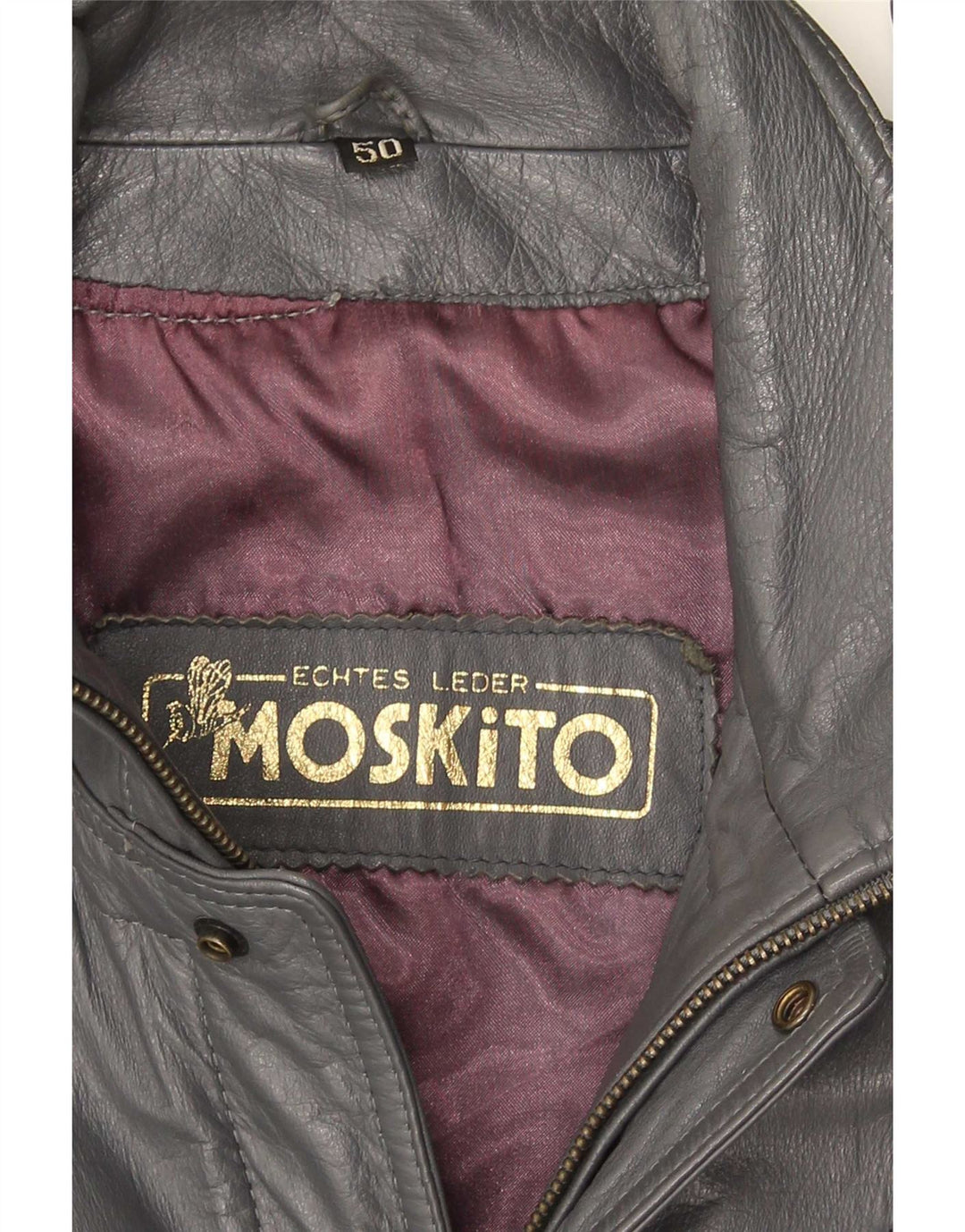 Vintage Ανδρικό Δερμάτινο Μπουφάν IT 50 Large Μαύρο