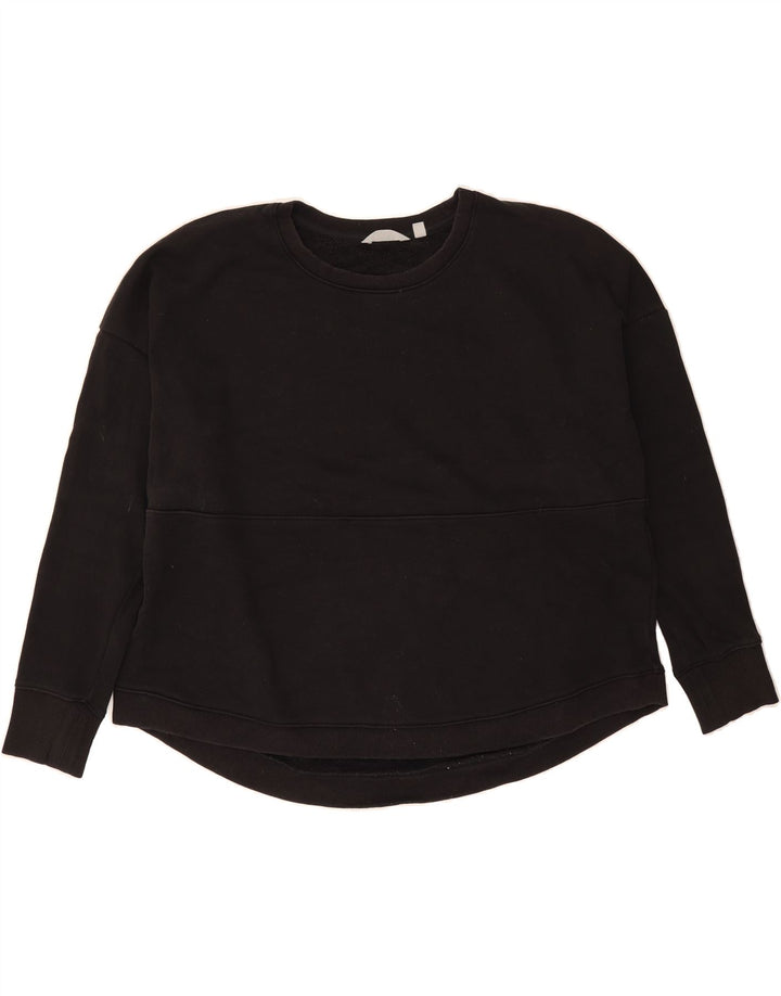 ATHLETA Womens Sweatshirt Jumper UK 18 XL Black Polyester Vintage Athleta and Second-Hand Athleta from Messina Hembry 