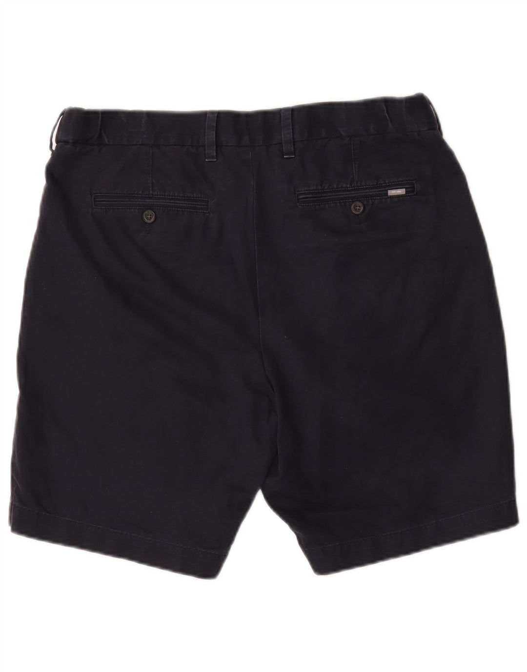 Marks & Spencer Mens Chino Shorts W36 Large Navy Blue Cotton
