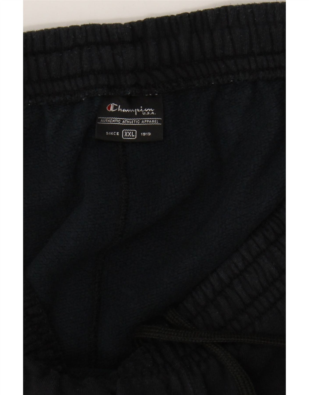 CHAMPION Mens Tracksuit Trousers 2XL  Black Cotton Vintage Champion and Second-Hand Champion from Messina Hembry 