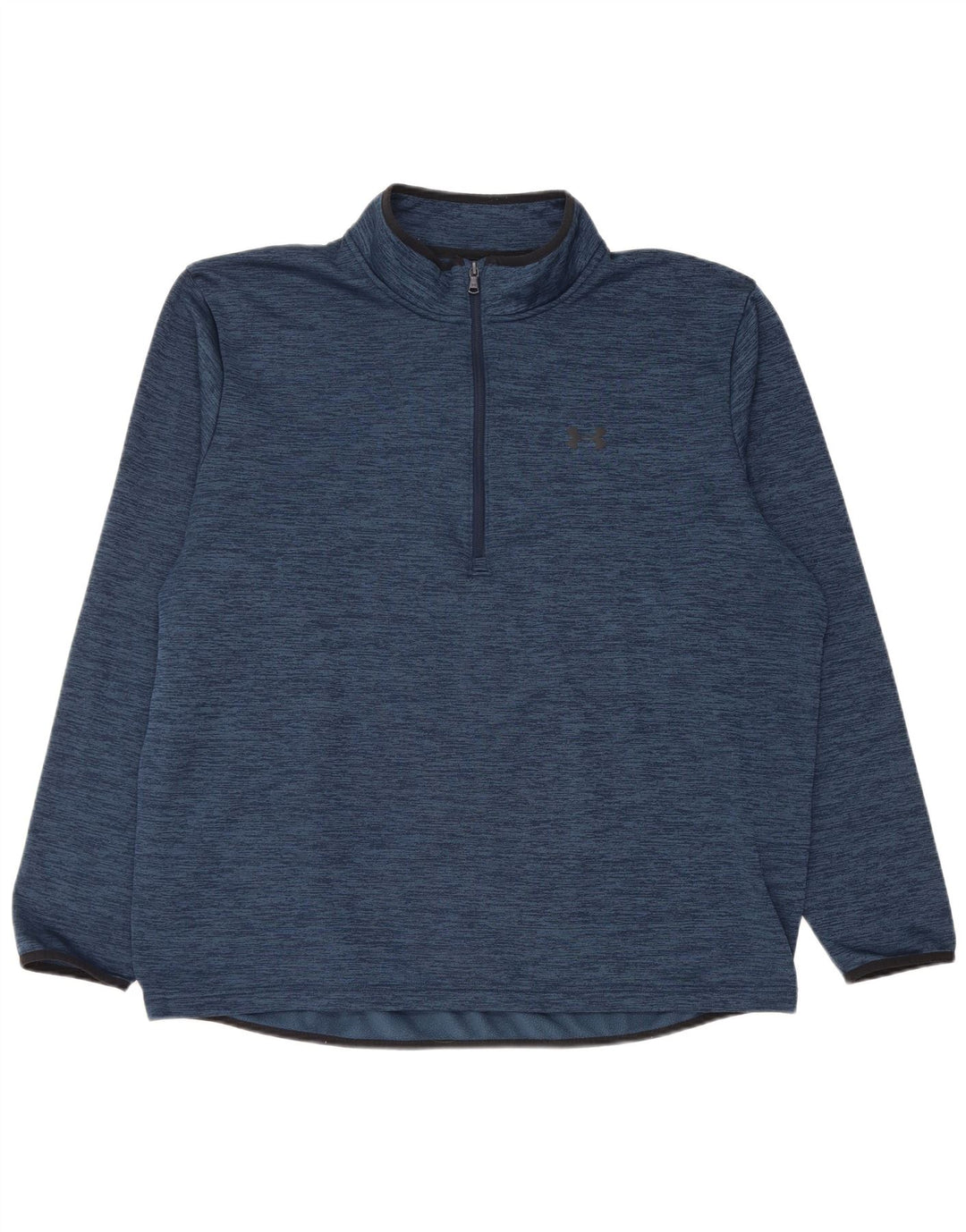 Under Armour Haut de survêtement à col zippé pour homme 2XL Bleu moucheté