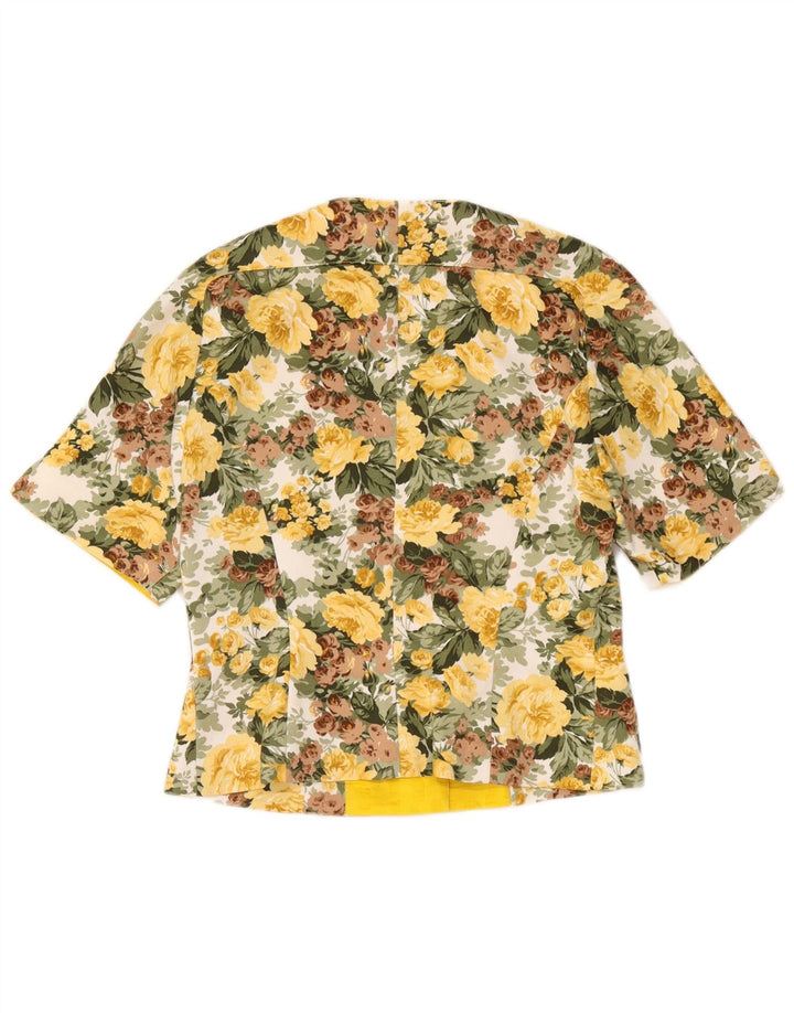 Capucine Veste Blazer 3 Boutons Femme IT 44 Medium Multicolore Floral