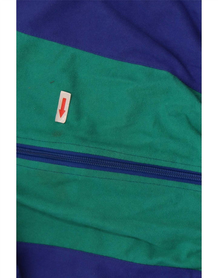 American Place Womens Oversized Tracksuit Top Jacket UK 6 XS Blue