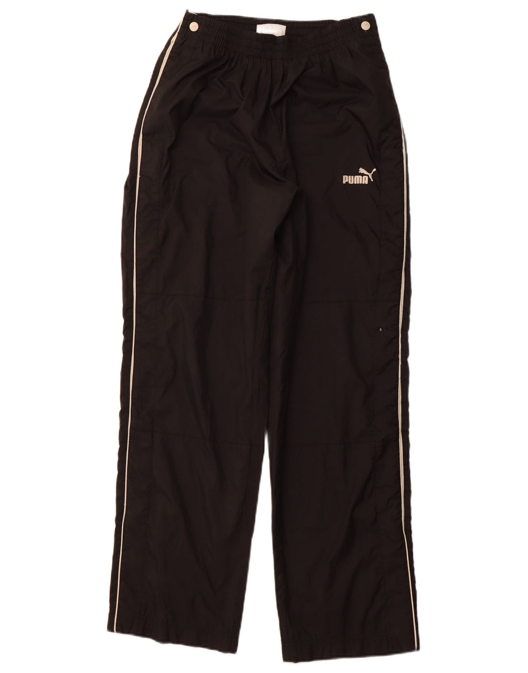 PUMA Mens Tracksuit Trousers Small  Black Polyester