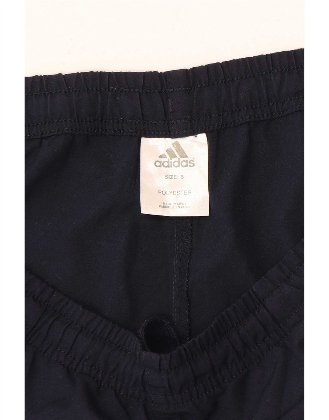 Женские спортивные шорты Adidas UK 8, маленькие, темно-синие, полиэстер