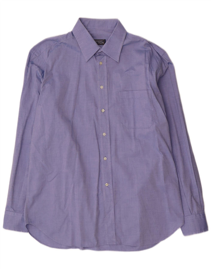 Trussardi Herreskjorte Str. 43 17 XL Blå Bomuld